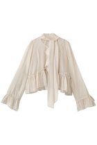 【プランク プロジェクト/PRANK PROJECT】のラッフルボウタイブラウス WHT(ホワイト)|ID: prp329100004907124 ipo3291000000036742785