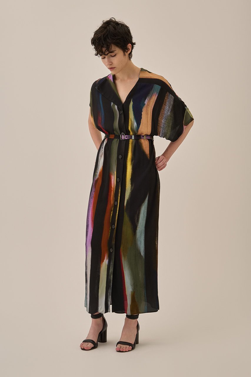 【アキラナカ/AKIRANAKA】のEmpty ストライプ ドレス 人気、トレンドファッション・服の通販 founy(ファニー) 　ファッション　Fashion　レディースファッション　Fashion for Women　ワンピース　Dresses　フォーマル・パーティードレス・結婚式用ドレス　Elegant & Casual Dresses　チュニック　Tunic Tops & Dresses　アシンメトリー　Asymmetrical Style　グラフィック　Graphic, Graphic Design　ストライプ　Stripe, Striped Pattern　チュニック　Tunic, Long Top　ドレス　Dress, One-Piece　ドレープ　Drape, Draping Fabric　リュクス　Luxury, Elegant, High-End, Chic　ロング　Long, Long-Length　other-7|ID: prp329100004907149 ipo3291000000036743005