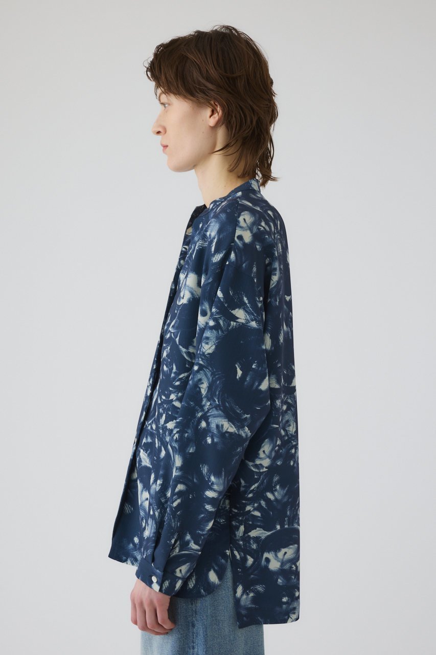 【リムアーク/RIM.ARK】のAir turbulence painting blouse/ブラウス 人気、トレンドファッション・服の通販 founy(ファニー) 　ファッション　Fashion　レディースファッション　Fashion for Women　トップス・カットソー　Cut & Sew Tops　シャツ・ブラウス・オフィスカジュアル　Elegant Blouses & Button-Ups　おすすめ　Recommended / Our Picks　ジャケット　Jacket, Outerwear　スリーブ　Sleeve, Long Sleeve / Short Sleeve　セットアップ　Set-Up, Coordinated Outfit　ドレス　Dress, One-Piece　プリント　Print, Printed Pattern　ロング　Long, Long-Length　other-8|ID: prp329100004907153 ipo3291000000036743043