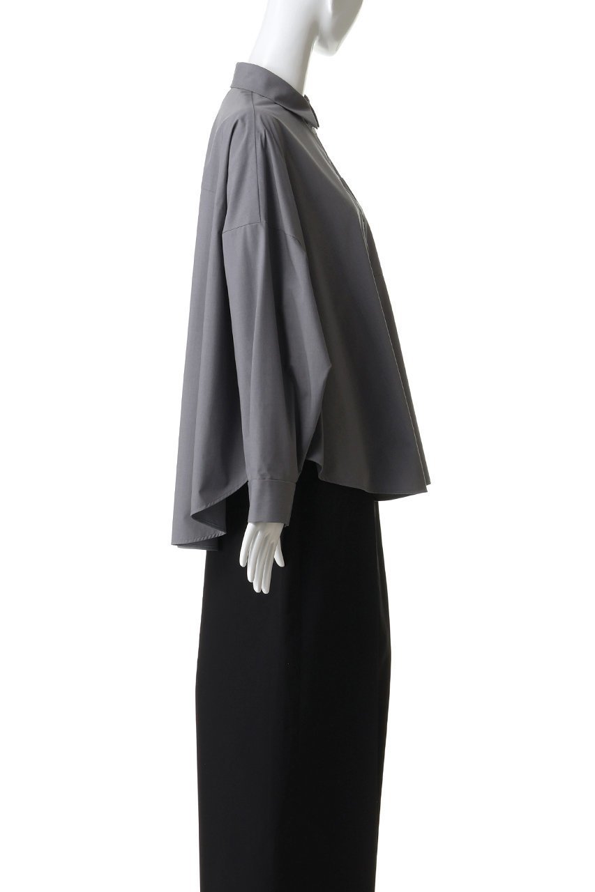 【エンフォルド/ENFOLD】のSPOON OVAL SHIRT 人気、トレンドファッション・服の通販 founy(ファニー) 　ファッション　Fashion　レディースファッション　Fashion for Women　トップス・カットソー　Cut & Sew Tops　シャツ・ブラウス・オフィスカジュアル　Elegant Blouses & Button-Ups　おすすめ　Recommended / Our Picks　シンプル　Simple, Minimal　ストレッチ　Stretch, Stretchy Fabric　スリーブ　Sleeve, Long Sleeve / Short Sleeve　タイプライター　Typewriter Fabric, Crisp Cotton　フォルム　Silhouette, Form　モチーフ　Motif, Design Theme　ロング　Long, Long-Length　ワイド　Wide, Wide Fit　今季　This Season, Current Season　other-3|ID: prp329100004907154 ipo3291000000036743052