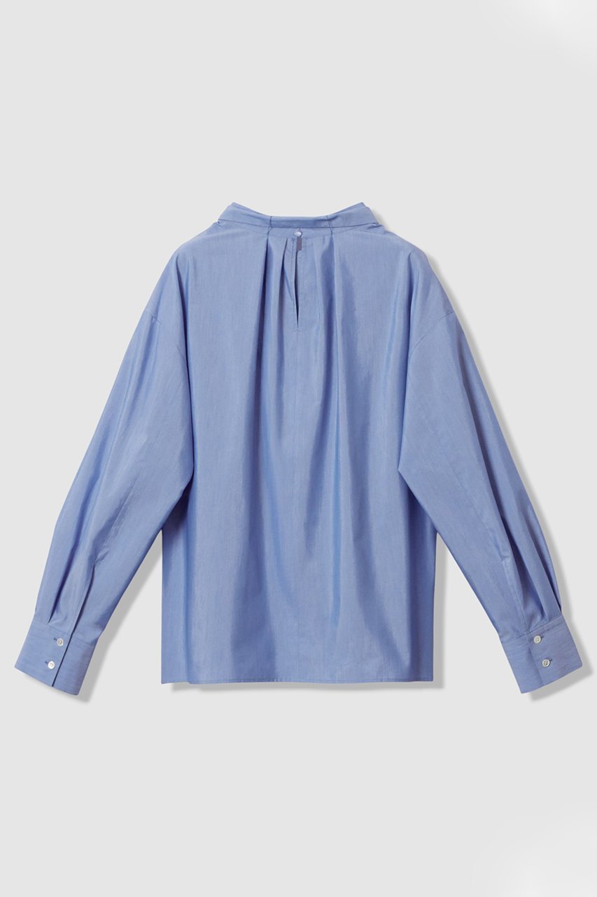 【アナイ/ANAYI】のブロードワイドリボンタイ ブラウス 人気、トレンドファッション・服の通販 founy(ファニー) 　ファッション　Fashion　レディースファッション　Fashion for Women　トップス・カットソー　Cut & Sew Tops　シャツ・ブラウス・オフィスカジュアル　Elegant Blouses & Button-Ups　なめらか　Smooth, Silky Texture　シャンブレー　Chambray, Denim-Like Fabric　ショルダー　Shoulder, Shoulder Strap　スリーブ　Sleeve, Long Sleeve / Short Sleeve　ダウン　Down, Puffer　ドロップ　Drop Shoulder, Dropped Style　ブロード　Broadcloth, Fine Cotton　ロング　Long, Long-Length　other-2|ID: prp329100004907161 ipo3291000000036743104