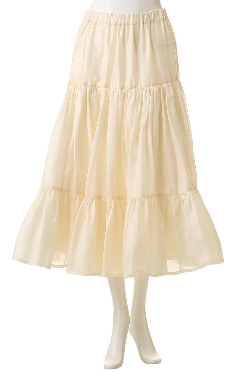 【サイ サイベーシックス/Scye SCYE BASICS】のSilk Parachute Cloth ティアード スカート 人気、トレンドファッション・服の通販 founy(ファニー) 　ファッション　Fashion　レディースファッション　Fashion for Women　スカート　Skirts　ティアードスカート　Tiered Skirts　ロングスカート　Long Skirts / Maxi & Midi Skirts　ギャザー　Gathered, Ruffled　シルク　Silk, 100% Silk　スペシャル　Special, Limited Edition　ティアード　Tiered, Tiered Style　ドレープ　Drape, Draping Fabric　ロング　Long, Long-Length　other-2|ID: prp329100004907179 ipo3291000000036743369