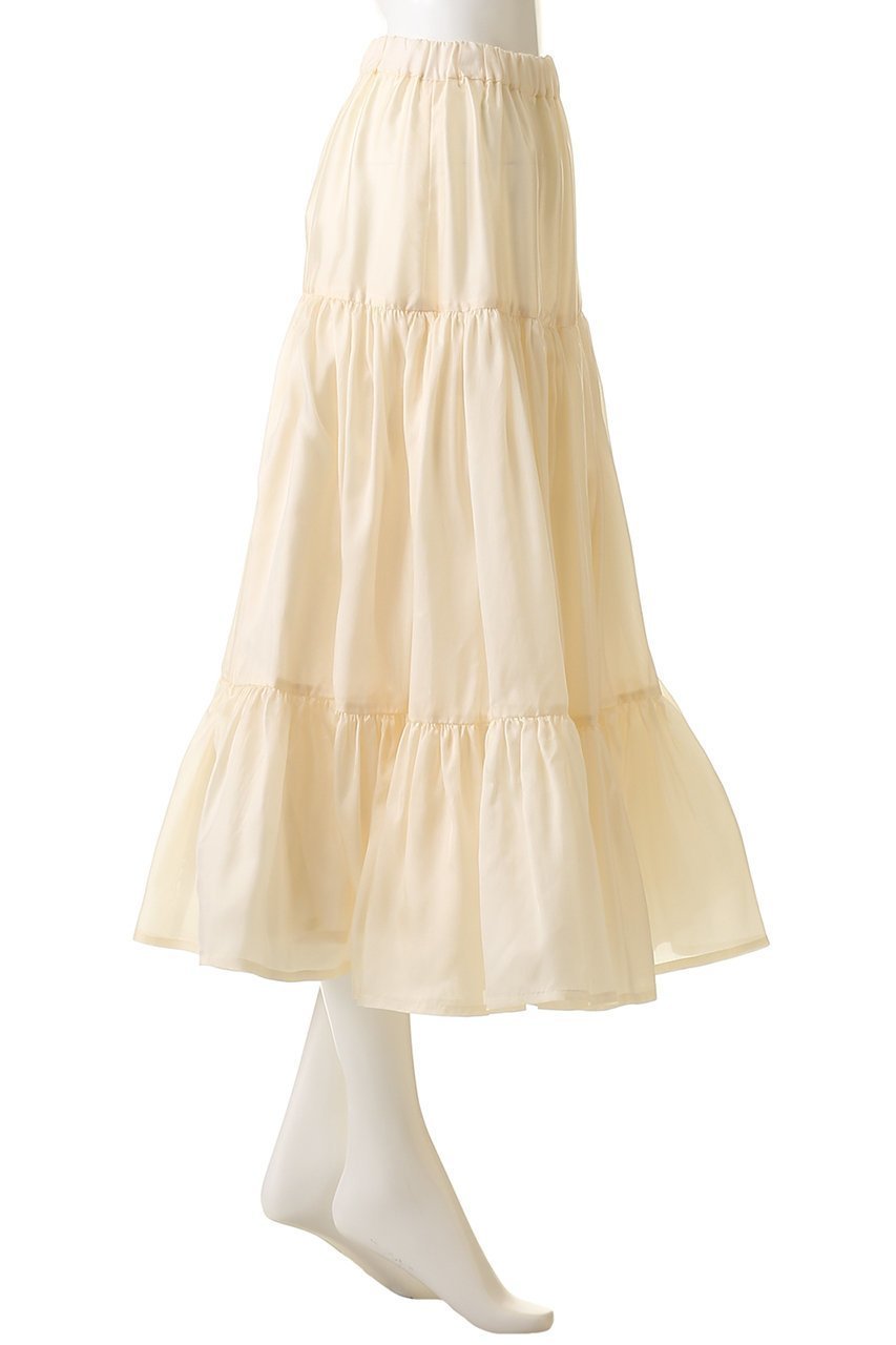 【サイ サイベーシックス/Scye SCYE BASICS】のSilk Parachute Cloth ティアード スカート 人気、トレンドファッション・服の通販 founy(ファニー) 　ファッション　Fashion　レディースファッション　Fashion for Women　スカート　Skirts　ティアードスカート　Tiered Skirts　ロングスカート　Long Skirts / Maxi & Midi Skirts　ギャザー　Gathered, Ruffled　シルク　Silk, 100% Silk　スペシャル　Special, Limited Edition　ティアード　Tiered, Tiered Style　ドレープ　Drape, Draping Fabric　ロング　Long, Long-Length　other-3|ID: prp329100004907179 ipo3291000000036743370