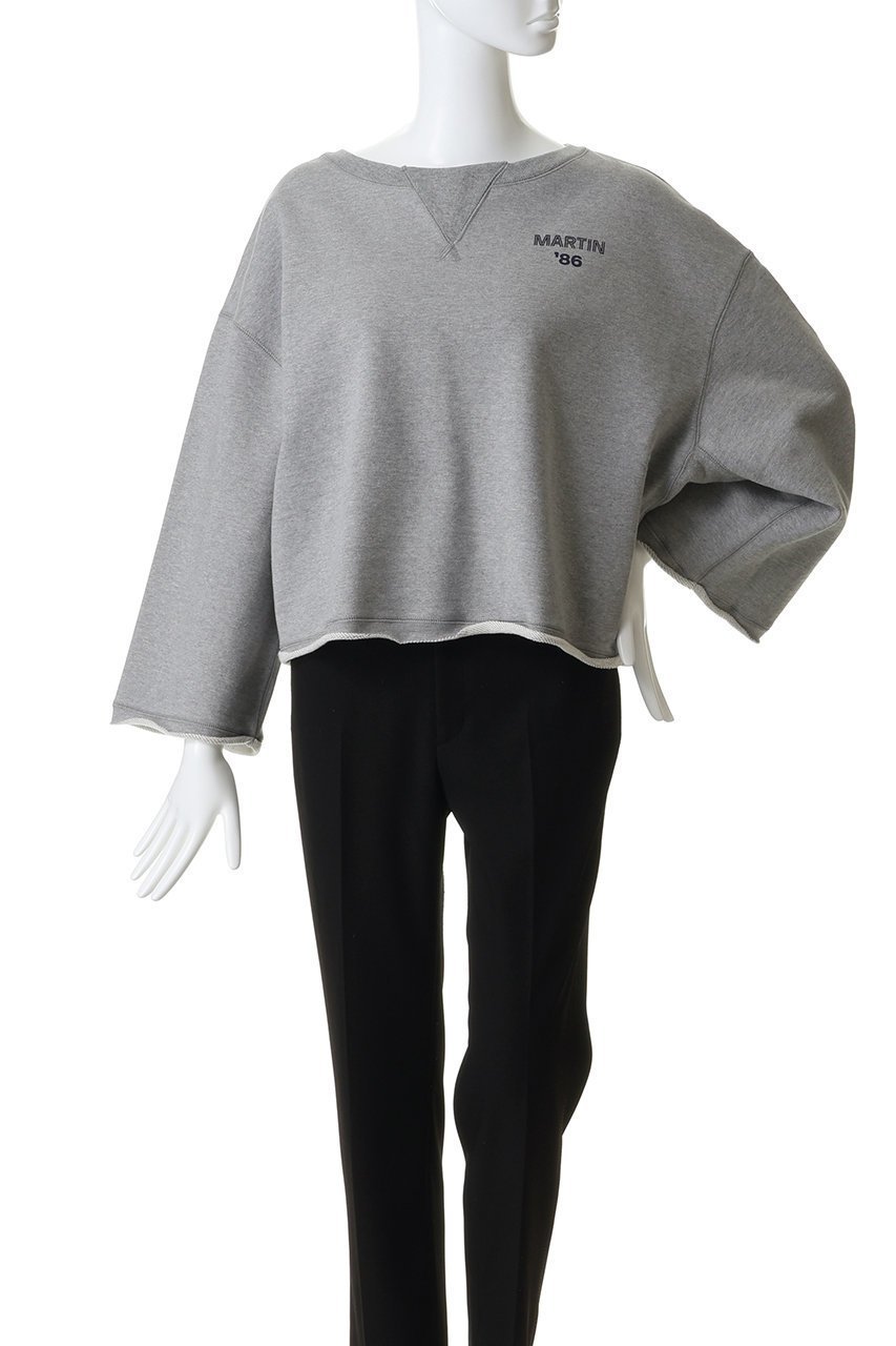 【プルミエ アロンディスモン/1er Arrondissement】の【IRONING】ロゴスウェットショートプルオーバー 人気、トレンドファッション・服の通販 founy(ファニー) 　ファッション　Fashion　レディースファッション　Fashion for Women　トップス・カットソー　Cut & Sew Tops　シャツ・ブラウス・オフィスカジュアル　Elegant Blouses & Button-Ups　レディースパーカー・カジュアルフーディー　Casual Hoodies & Sweatshirts　ロングTシャツ・Tシャツ　Longline T-Shirts & Tees　カジュアルプルオーバー・ニットトップス　Pullovers & Knit Tops / Casual Pullovers　スウェット・クルーネックトップス　Sweatshirts & Crewnecks / Relaxed Fit Sweat Tops　カットソー・ベーシックTシャツ　Cut-and-Sewn Tops / Stretch Tees & Basics　おすすめ　Recommended / Our Picks　ショート　Short, Short Length　バランス　Balance, Style Balance　other-2|ID: prp329100004907194 ipo3291000000036743611