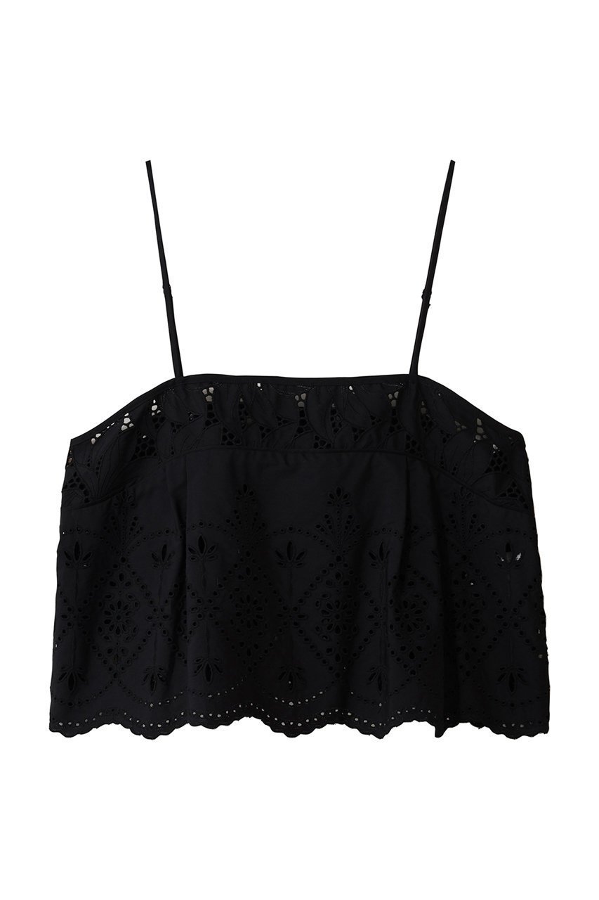 【ティッカ/TICCA】のレースキャミソール インテリア・キッズ・メンズ・レディースファッション・服の通販 founy(ファニー) 　ファッション　Fashion　レディースファッション　Fashion for Women　トップス・カットソー　Cut & Sew Tops　キャミソール&ノースリーブ　Camisoles & Sleeveless Tops　シャツ・ブラウス・オフィスカジュアル　Elegant Blouses & Button-Ups　ロングTシャツ・Tシャツ　Longline T-Shirts & Tees　カットソー・ベーシックTシャツ　Cut-and-Sewn Tops / Stretch Tees & Basics　カットソー　Cut and Sewn Top　キャミソール　Camisole, Spaghetti Strap Top　ショート　Short, Short Length　スカラップ　Scallop, Scalloped Edge　タンク　Tank Top, Sleeveless Top　フェミニン　Feminine, Girly　ラップ　Wrap, Wrap Design　レース　Lace, Lace Fabric　エレガント 上品　Elegant　ブラック|ID: prp329100004907196 ipo3291000000036743672