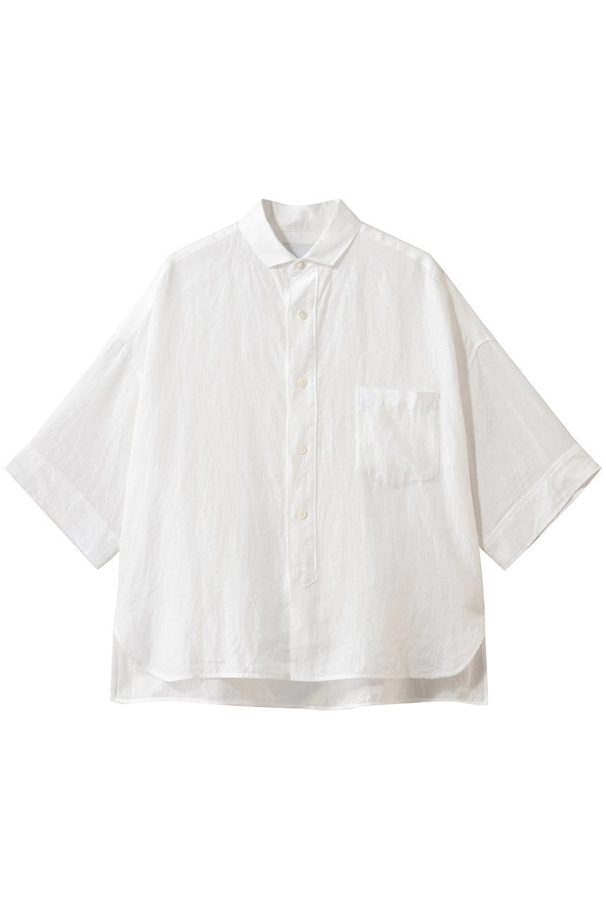 【ティッカ/TICCA】のリネン半袖シャツ 人気、トレンドファッション・服の通販 founy(ファニー) 　ファッション　Fashion　レディースファッション　Fashion for Women　トップス・カットソー　Cut & Sew Tops　シャツ・ブラウス・オフィスカジュアル　Elegant Blouses & Button-Ups　ショート　Short, Short Length　スリーブ　Sleeve, Long Sleeve / Short Sleeve　リネン　Linen, Linen Fabric　リラックス　Relax, Relaxed Fit　半袖　Short Sleeve, Half Sleeve　夏　Summer　 other-1|ID: prp329100004907197 ipo3291000000036743682