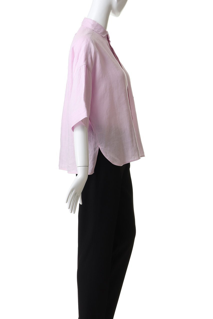 【ティッカ/TICCA】のリネン半袖シャツ 人気、トレンドファッション・服の通販 founy(ファニー) 　ファッション　Fashion　レディースファッション　Fashion for Women　トップス・カットソー　Cut & Sew Tops　シャツ・ブラウス・オフィスカジュアル　Elegant Blouses & Button-Ups　ショート　Short, Short Length　スリーブ　Sleeve, Long Sleeve / Short Sleeve　リネン　Linen, Linen Fabric　リラックス　Relax, Relaxed Fit　半袖　Short Sleeve, Half Sleeve　夏　Summer　other-3|ID: prp329100004907197 ipo3291000000036743686