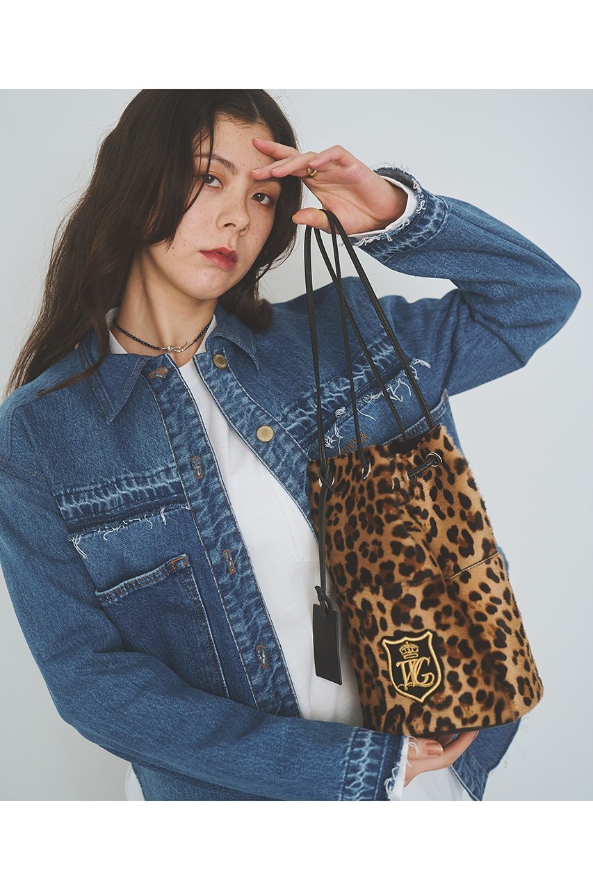 【ウィムガゼット/Whim Gazette】の【MARCO MASI】ヘアレザーワッペン巾着 インテリア・キッズ・メンズ・レディースファッション・服の通販 founy(ファニー) 　ファッション　Fashion　レディースファッション　Fashion for Women　バッグ　Bags　イタリア　Italy　巾着　Drawstring Bag, Kinchaku　ショルダー　Shoulder, Shoulder Strap　シンプル　Simple, Minimal　定番　Standard, Basic Item　人気　Popular, Best Seller　バケツ　Bucket, Bucket Style　フォルム　Silhouette, Form　別注　Limited Edition, Custom Order　ミラノ　Milano Style, Italian-Inspired　レオパード　Leopard, Animal Print　エレガント 上品　Elegant　キャメル|ID: prp329100004907201 ipo3291000000036743740