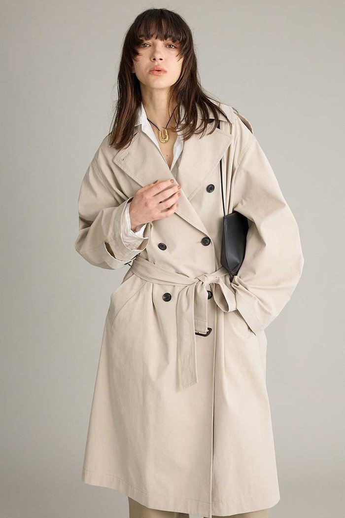 【ブリル/BRILL】のトレンチオーバーコート インテリア・キッズ・メンズ・レディースファッション・服の通販 founy(ファニー) https://founy.com/ ファッション Fashion レディースファッション Fashion for Women アウター Coat / Outerwear Collection コート・ロングコート・ピーコート Long Coats, Peacoats & More タンブラー Tumbler, Travel Mug ツイル Twist, Twisted Detail トレンチ Trench, Trench Coat ロング Long, Long-Length ヴィンテージ Vintage Style |ID: prp329100004907204 ipo3291000000036743776