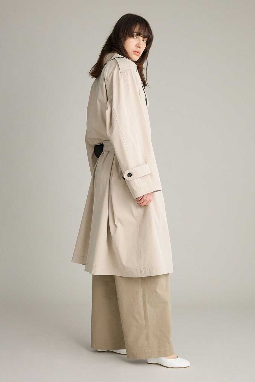 【ブリル/BRILL】のトレンチオーバーコート 人気、トレンドファッション・服の通販 founy(ファニー) 　ファッション　Fashion　レディースファッション　Fashion for Women　アウター　Coat / Outerwear Collection　コート・ロングコート・ピーコート　Long Coats, Peacoats & More　タンブラー　Tumbler, Travel Mug　ツイル　Twist, Twisted Detail　トレンチ　Trench, Trench Coat　ロング　Long, Long-Length　ヴィンテージ　Vintage Style　other-4|ID: prp329100004907204 ipo3291000000036743780