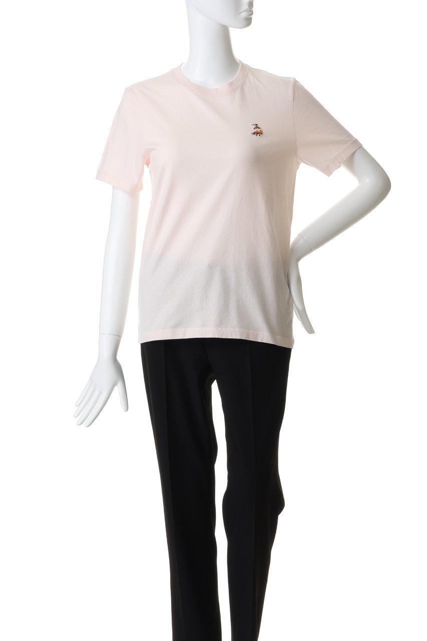 【メゾン キツネ/MAISON KITSUNE】のDREAMING FOX REGULAR Tシャツ 人気、トレンドファッション・服の通販 founy(ファニー) 　ファッション　Fashion　レディースファッション　Fashion for Women　トップス・カットソー　Cut & Sew Tops　シャツ・ブラウス・オフィスカジュアル　Elegant Blouses & Button-Ups　ロングTシャツ・Tシャツ　Longline T-Shirts & Tees　カットソー・ベーシックTシャツ　Cut-and-Sewn Tops / Stretch Tees & Basics　ショート　Short, Short Length　スリーブ　Sleeve, Long Sleeve / Short Sleeve　ハーフ　Half, Half-Length　パッチ　Patch, Appliqué　ベーシック　Basic, Essential　ワンポイント　One Point, Statement Accent　定番　Standard, Basic Item　other-2|ID: prp329100004907224 ipo3291000000036744021