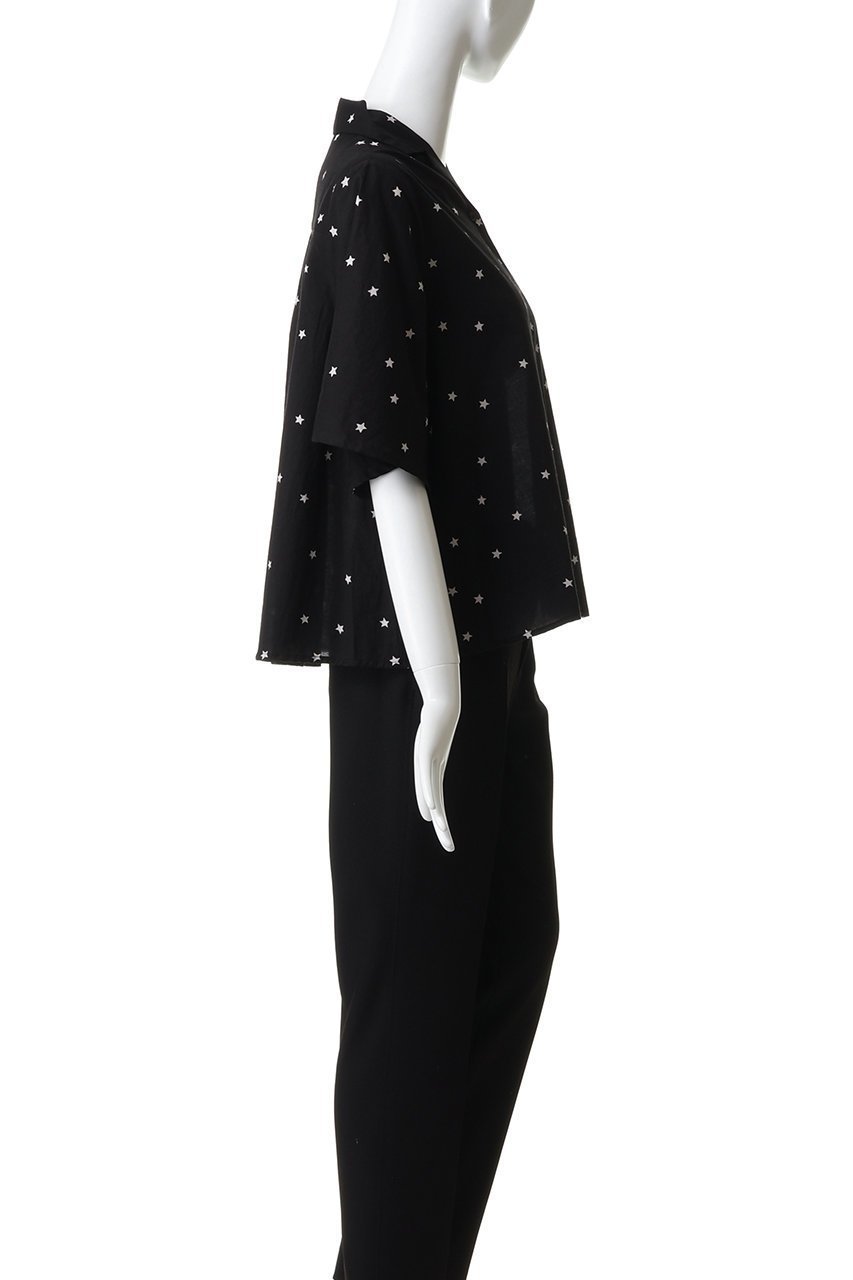 【クチュールドアダム/COUTURE D'ADAM】のスターダストオープンカラーシャツ 人気、トレンドファッション・服の通販 founy(ファニー) 　ファッション　Fashion　レディースファッション　Fashion for Women　トップス・カットソー　Cut & Sew Tops　シャツ・ブラウス・オフィスカジュアル　Elegant Blouses & Button-Ups　インド　Indian Textile　インナー　Innerwear　ショート　Short, Short Length　ジャケット　Jacket, Outerwear　スリーブ　Sleeve, Long Sleeve / Short Sleeve　バランス　Balance, Style Balance　リラックス　Relax, Relaxed Fit　other-3|ID: prp329100004907228 ipo3291000000036744079