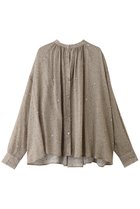 【クチュールドアダム/COUTURE D'ADAM】のスターダストプリントブラウス ライトベージュ×エクリュ|ID: prp329100004907230 ipo3291000000036744090