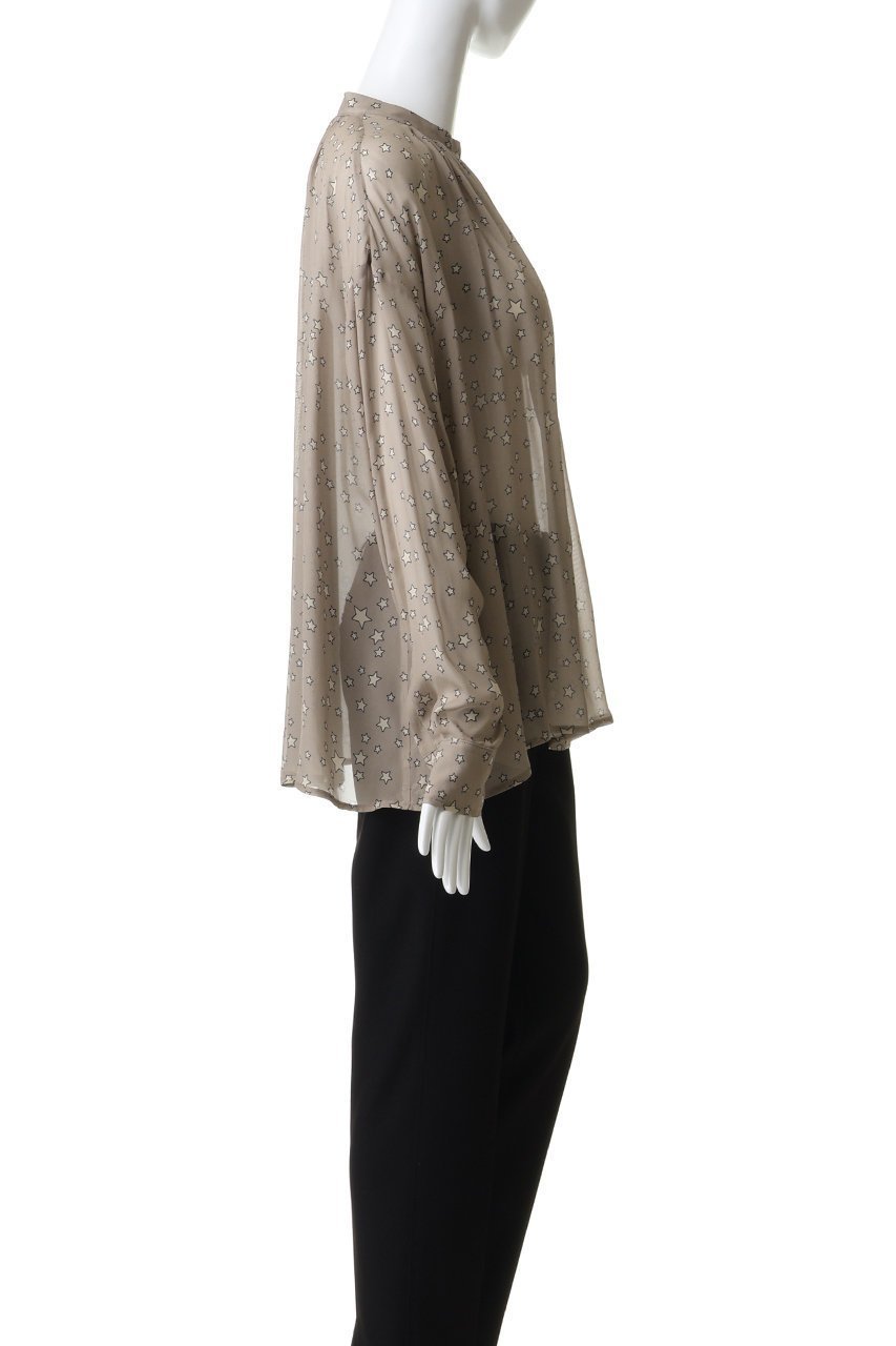 【クチュールドアダム/COUTURE D'ADAM】のスターダストプリントブラウス 人気、トレンドファッション・服の通販 founy(ファニー) 　ファッション　Fashion　レディースファッション　Fashion for Women　トップス・カットソー　Cut & Sew Tops　シャツ・ブラウス・オフィスカジュアル　Elegant Blouses & Button-Ups　スリーブ　Sleeve, Long Sleeve / Short Sleeve　ドレープ　Drape, Draping Fabric　プリント　Print, Printed Pattern　リラックス　Relax, Relaxed Fit　ロング　Long, Long-Length　ワイド　Wide, Wide Fit　ワーク　Workwear, Utility Style　other-3|ID: prp329100004907230 ipo3291000000036744092