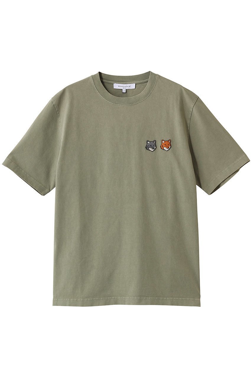 【メゾン キツネ/MAISON KITSUNE / MEN】の【MEN】DOUBLE FOX HEAD FADED COMFORT Tシャツ 人気、トレンドファッション・服の通販 founy(ファニー) ファッション Fashion メンズファッション Fashion for Men トップス・カットソー Cut & Sew Tops メンズシャツ Shirts ショート Short, Short Length スリーブ Sleeve, Long Sleeve / Short Sleeve ハーフ Half, Half-Length パッチ Patch, Appliqué ベーシック Basic, Essential 定番 Standard, Basic Item other-1|ID: prp329100004907236 ipo3291000000036744169