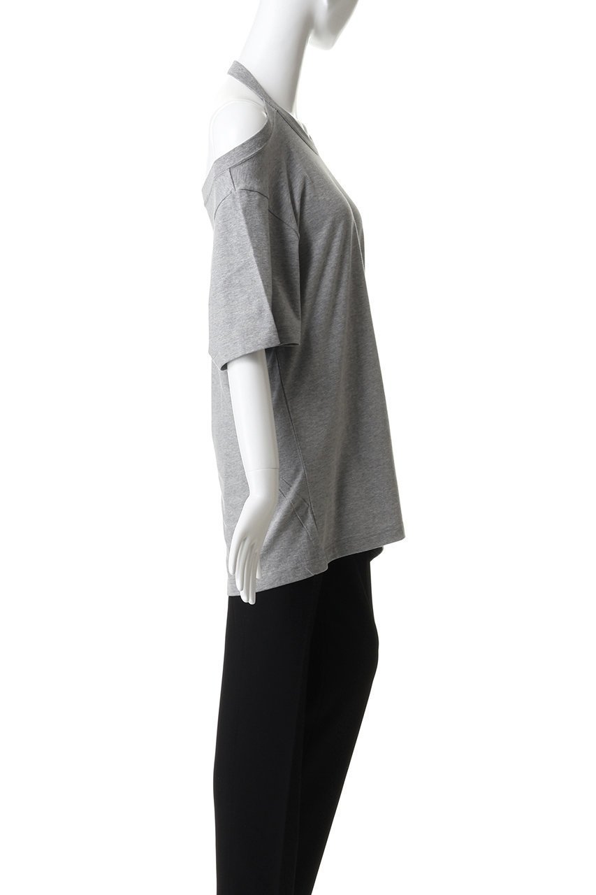 【アンスクリア/INSCRIRE】のRaffy Gauze 2Way Tシャツ 人気、トレンドファッション・服の通販 founy(ファニー) 　ファッション　Fashion　レディースファッション　Fashion for Women　トップス・カットソー　Cut & Sew Tops　シャツ・ブラウス・オフィスカジュアル　Elegant Blouses & Button-Ups　ロングTシャツ・Tシャツ　Longline T-Shirts & Tees　カットソー・ベーシックTシャツ　Cut-and-Sewn Tops / Stretch Tees & Basics　ショート　Short, Short Length　スリーブ　Sleeve, Long Sleeve / Short Sleeve　ベーシック　Basic, Essential　リラックス　Relax, Relaxed Fit　other-3|ID: prp329100004907246 ipo3291000000036744273