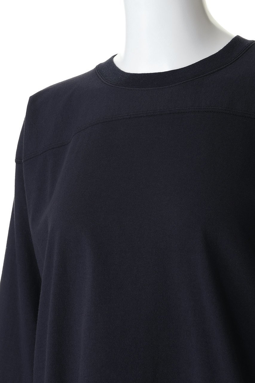 【イレーヴ/YLEVE】の【UNISEX】【Y】ORGANIC COTTON JERSEY フットボール Tシャツ 人気、トレンドファッション・服の通販 founy(ファニー) 　ファッション　Fashion　レディースファッション　Fashion for Women　トップス・カットソー　Cut & Sew Tops　シャツ・ブラウス・オフィスカジュアル　Elegant Blouses & Button-Ups　ロングTシャツ・Tシャツ　Longline T-Shirts & Tees　カットソー・ベーシックTシャツ　Cut-and-Sewn Tops / Stretch Tees & Basics　ユニセックス　Unisex, Genderless　ウォッシュ　Washed Finish　スリーブ　Sleeve, Long Sleeve / Short Sleeve　ロング　Long, Long-Length　今季　This Season, Current Season　定番　Standard, Basic Item　other-5|ID: prp329100004907247 ipo3291000000036744285