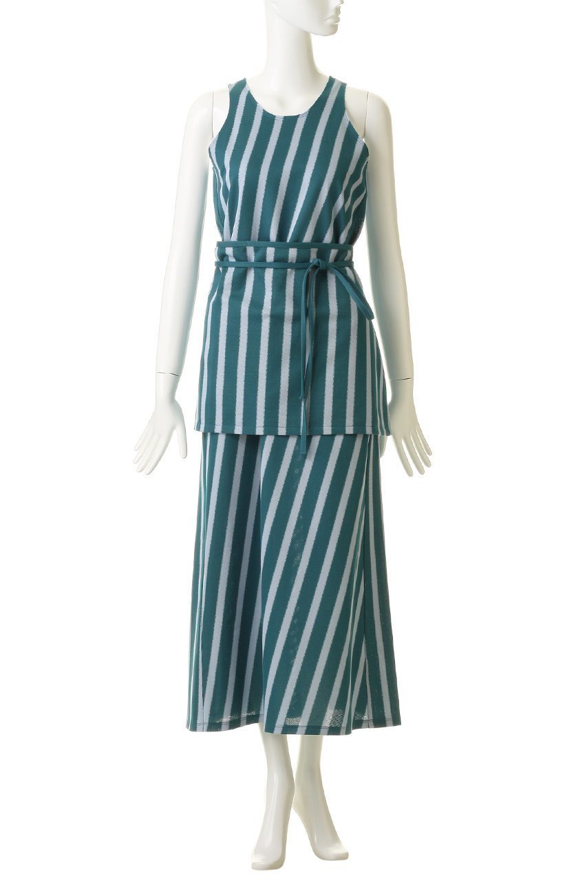 【マルティニーク/martinique】の【CURRENTAGE】ラッセルストライプタンクドレス 人気、トレンドファッション・服の通販 founy(ファニー) 　ファッション　Fashion　レディースファッション　Fashion for Women　ワンピース　Dresses　フォーマル・パーティードレス・結婚式用ドレス　Elegant & Casual Dresses　チュニック　Tunic Tops & Dresses　ストライプ　Stripe, Striped Pattern　チュニック　Tunic, Long Top　ドレス　Dress, One-Piece　ビスチェ　Bustier, Corset Top　ロング　Long, Long-Length　新作・新入荷　New Arrivals / New In　other-2|ID: prp329100004907262 ipo3291000000036786384