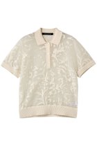 【ミズイロ インド/mizuiro ind】のmesh embroidery polo P/O プルオーバー ivory|ID: prp329100004907264 ipo3291000000036744728
