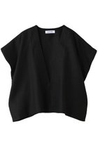 【サクラ/SACRA】のリネンディープVネックプルオーバー ブラック|ID: prp329100004907265 ipo3291000000036744738