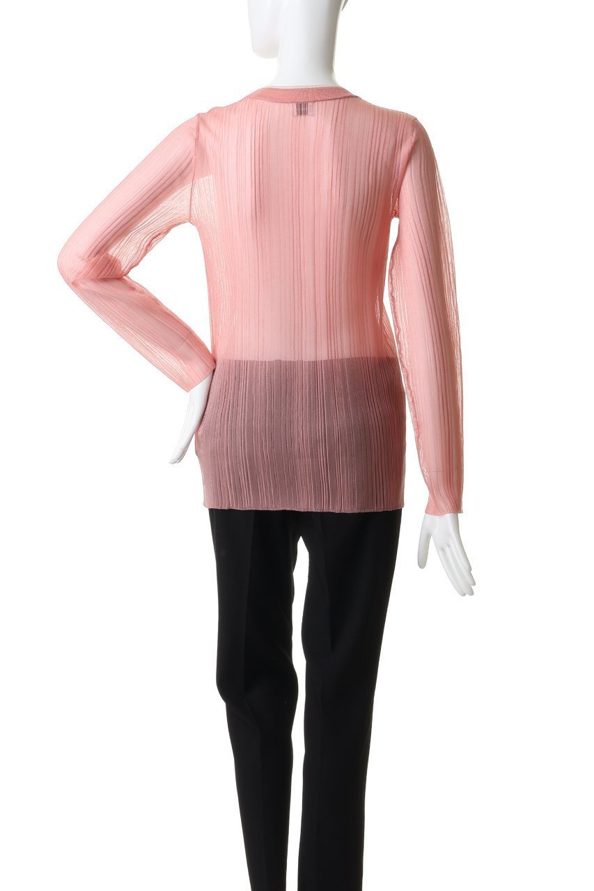 【マノフ/MANOF】のSHEER RIB CARDIGANトップス 人気、トレンドファッション・服の通販 founy(ファニー) 　ファッション　Fashion　レディースファッション　Fashion for Women　トップス・カットソー　Cut & Sew Tops　ニット　Knit Tops & Sweaters　カーディガン・羽織り　Layered Style Cardigans　カーディガン　Cardigan, Knitwear　キャミソール　Camisole, Spaghetti Strap Top　シアー　Sheer, See-Through　トレンド　Trend, Trending Now　リゾート　Resort, Vacation Style　エレガント 上品　Elegant　新作・新入荷　New Arrivals / New In　other-4|ID: prp329100004907266 ipo3291000000036744756