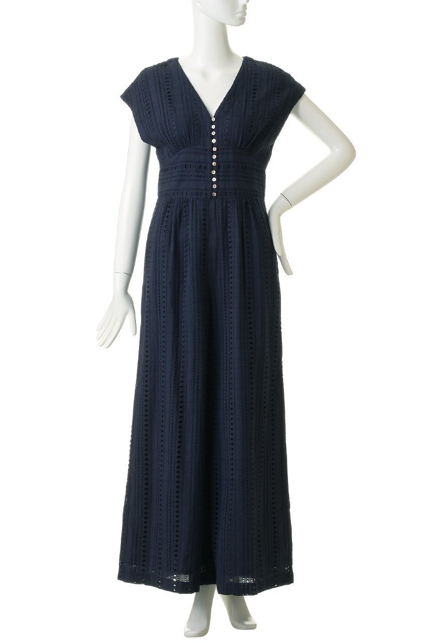 【ヌキテパ/NE QUITTEZ PAS】のSTRIPE カットワーク オールインワン 人気、トレンドファッション・服の通販 founy(ファニー) 　ファッション　Fashion　レディースファッション　Fashion for Women　パンツ　Pants & Trousers　ジャケット　Jacket, Outerwear　ストライプ　Stripe, Striped Pattern　ノースリーブ　Sleeveless, No-Sleeve　フェミニン　Feminine, Girly　ワーク　Workwear, Utility Style　新作・新入荷　New Arrivals / New In　other-2|ID: prp329100004907270 ipo3291000000036744796