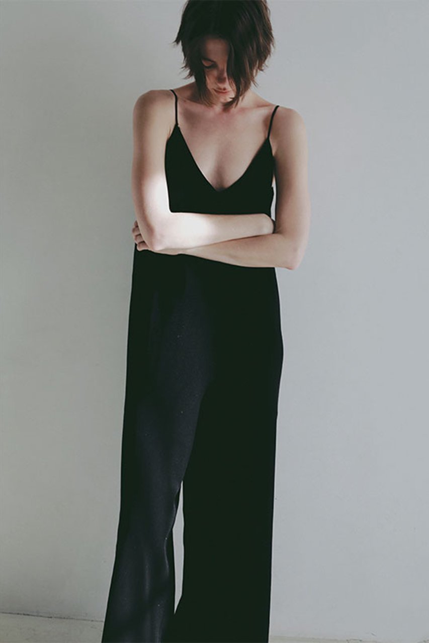 【エトレトウキョウ/ETRE TOKYO】のキャミソールニットオールインワン 人気、トレンドファッション・服の通販 founy(ファニー) 　ファッション　Fashion　レディースファッション　Fashion for Women　パンツ　Pants & Trousers　コンパクト　Compact, Small Size　シューズ　Shoes, Footwear　シンプル　Simple, Minimal　ジャケット　Jacket, Outerwear　デコルテ　Décolleté, Neckline　バランス　Balance, Style Balance　フォルム　Silhouette, Form　マニッシュ　Mannish, Boyish　ラップ　Wrap, Wrap Design　ワイド　Wide, Wide Fit　再入荷　Restock / Back in Stock　other-4|ID: prp329100004907274 ipo3291000000036744830