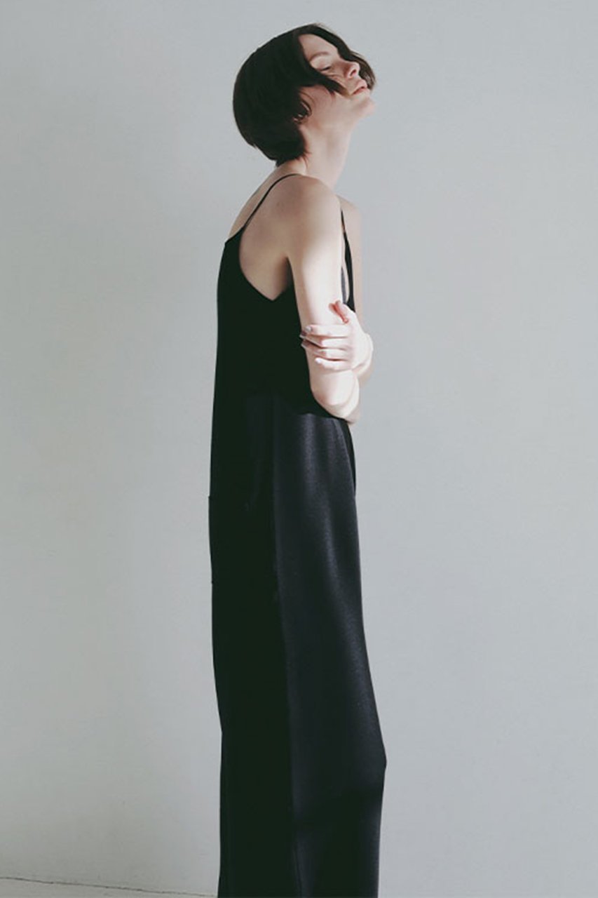 【エトレトウキョウ/ETRE TOKYO】のキャミソールニットオールインワン 人気、トレンドファッション・服の通販 founy(ファニー) 　ファッション　Fashion　レディースファッション　Fashion for Women　パンツ　Pants & Trousers　コンパクト　Compact, Small Size　シューズ　Shoes, Footwear　シンプル　Simple, Minimal　ジャケット　Jacket, Outerwear　デコルテ　Décolleté, Neckline　バランス　Balance, Style Balance　フォルム　Silhouette, Form　マニッシュ　Mannish, Boyish　ラップ　Wrap, Wrap Design　ワイド　Wide, Wide Fit　再入荷　Restock / Back in Stock　other-5|ID: prp329100004907274 ipo3291000000036744831