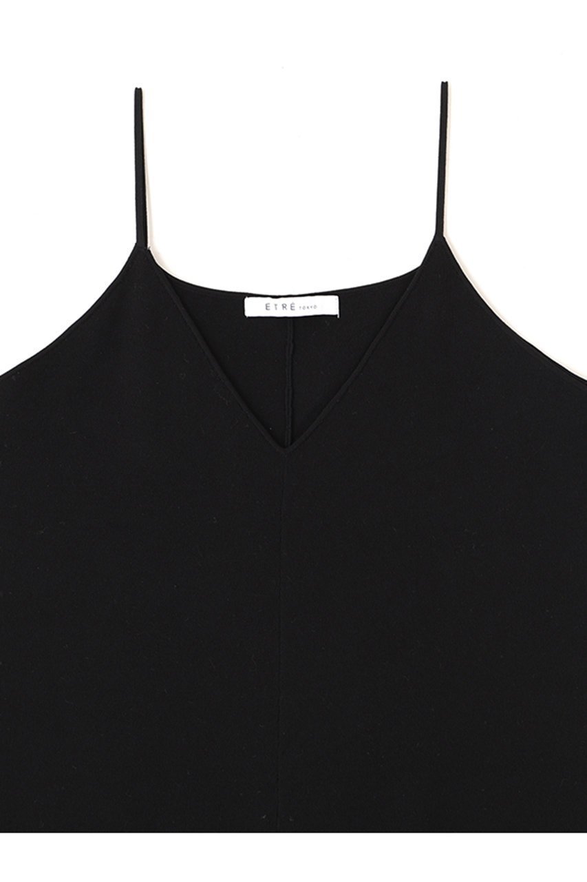 【エトレトウキョウ/ETRE TOKYO】のキャミソールニットオールインワン 人気、トレンドファッション・服の通販 founy(ファニー) 　ファッション　Fashion　レディースファッション　Fashion for Women　パンツ　Pants & Trousers　コンパクト　Compact, Small Size　シューズ　Shoes, Footwear　シンプル　Simple, Minimal　ジャケット　Jacket, Outerwear　デコルテ　Décolleté, Neckline　バランス　Balance, Style Balance　フォルム　Silhouette, Form　マニッシュ　Mannish, Boyish　ラップ　Wrap, Wrap Design　ワイド　Wide, Wide Fit　再入荷　Restock / Back in Stock　other-8|ID: prp329100004907274 ipo3291000000036744834