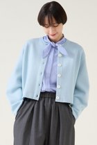 【マルティニーク/martinique】のダブルフェイスニットカーディガン 人気、トレンドファッション・服の通販 founy(ファニー) ファッション Fashion レディースファッション Fashion for Women トップス・カットソー Cut & Sew Tops ニット Knit Tops & Sweaters カーディガン・羽織り Layered Style Cardigans おすすめ Recommended / Our Picks インナー Innerwear カーディガン Cardigan, Knitwear コンパクト Compact, Small Size バランス Balance, Style Balance ロング Long, Long-Length thumbnail サックス|ID: prp329100004907321 ipo3291000000036750555