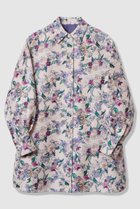 【アルアバイル/allureville】の【LOULOU WILLOUGHBY】LIMONTAフラワーJQシャツワンピース 人気、トレンドファッション・服の通販 founy(ファニー) ファッション Fashion レディースファッション Fashion for Women ワンピース Dresses シャツワンピース / 1枚で着映えコーデ Shirt Dresses チュニック Tunic Tops & Dresses イタリア Italy ジャカード／ジャガード Jacquard, Woven Pattern チュニック Tunic, Long Top フラワー Flower, Floral エレガント 上品 Elegant 春 Spring 羽織 Haori, Light Jacket thumbnail ラベンダー|ID: prp329100004907324 ipo3291000000036750587