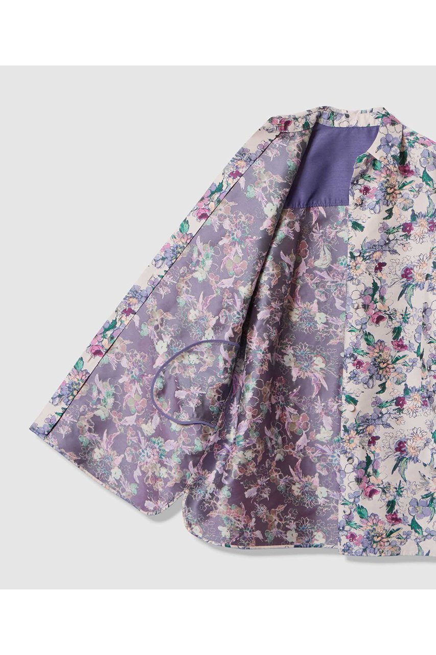 【アルアバイル/allureville】の【LOULOU WILLOUGHBY】LIMONTAフラワーJQシャツワンピース 人気、トレンドファッション・服の通販 founy(ファニー) 　ファッション　Fashion　レディースファッション　Fashion for Women　ワンピース　Dresses　シャツワンピース / 1枚で着映えコーデ　Shirt Dresses　チュニック　Tunic Tops & Dresses　イタリア　Italy　ジャカード／ジャガード　Jacquard, Woven Pattern　チュニック　Tunic, Long Top　フラワー　Flower, Floral　エレガント 上品　Elegant　春　Spring　羽織　Haori, Light Jacket　other-6|ID: prp329100004907324 ipo3291000000036750592