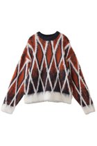 【メゾンスペシャル/MAISON SPECIAL】の【UNISEX】7GGシャギーJQDニット ダイヤパターン ORG(オレンジ)|ID: prp329100004907332 ipo3291000000036750682