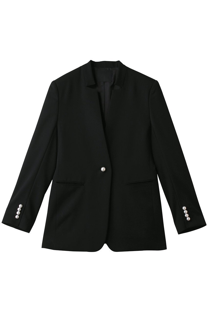 【チノ/CINOH】の【BLACK FORMAL】RAISED ノッチ ジャケット インテリア・キッズ・メンズ・レディースファッション・服の通販 founy(ファニー) 　ファッション　Fashion　レディースファッション　Fashion for Women　アウター　Coat / Outerwear Collection　レディースジャケット・軽アウター　Jackets　ショルダー　Shoulder, Shoulder Strap　ジャケット　Jacket, Outerwear　フォーマル　Formal, Dressy　モダン　Modern, Contemporary　ブラック/パール|ID: prp329100004907348 ipo3291000000036750910