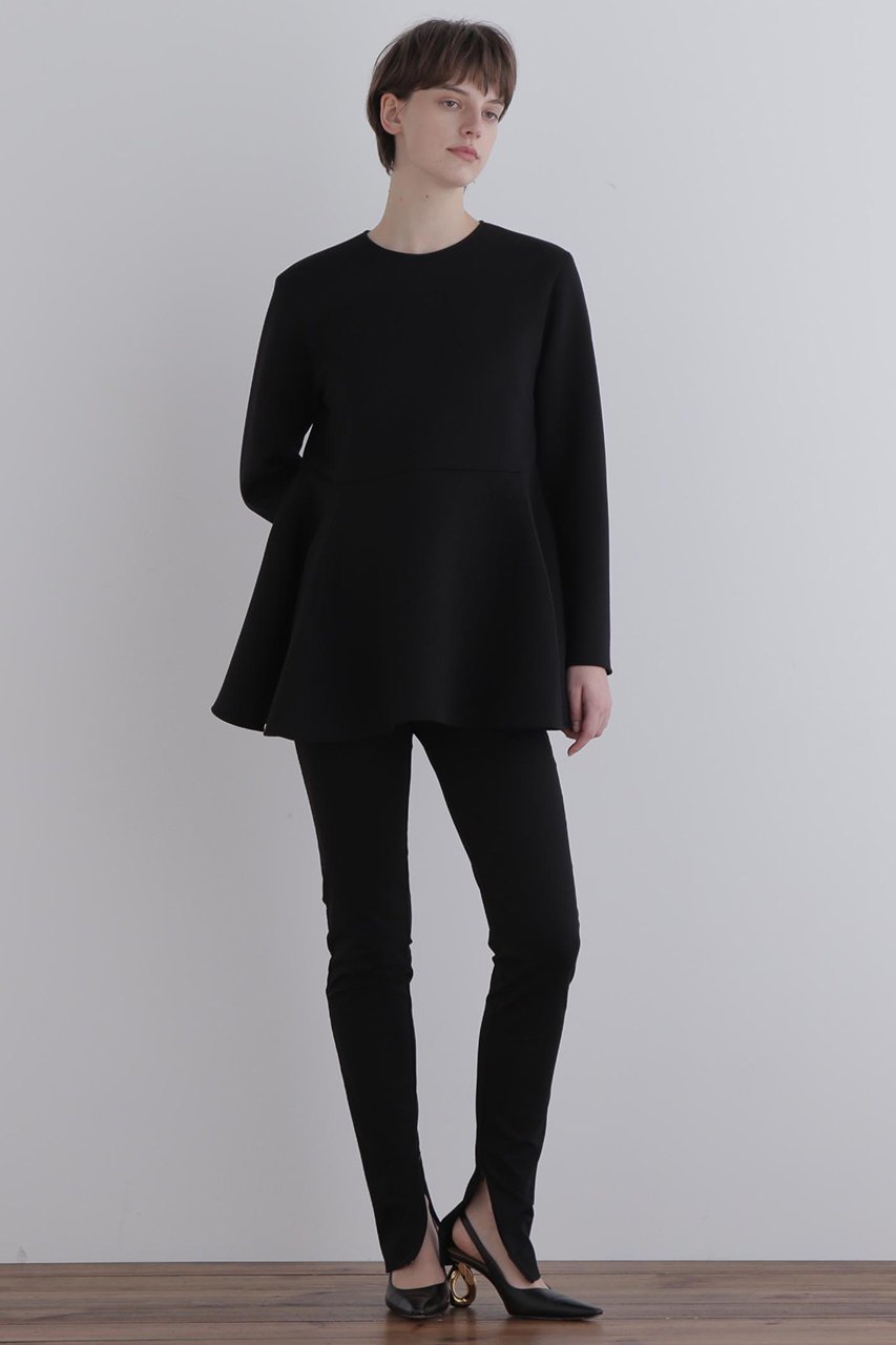 【ル フィル/LE PHIL】のダンボールサイドタックブラウス 人気、トレンドファッション・服の通販 founy(ファニー) 　ファッション　Fashion　レディースファッション　Fashion for Women　トップス・カットソー　Cut & Sew Tops　シャツ・ブラウス・オフィスカジュアル　Elegant Blouses & Button-Ups　スリーブ　Sleeve, Long Sleeve / Short Sleeve　セットアップ　Set-Up, Coordinated Outfit　フォルム　Silhouette, Form　フレア　Flare, Flared　ペプラム　Peplum, Flared Hem　ロング　Long, Long-Length　other-3|ID: prp329100004907351 ipo3291000000036750956