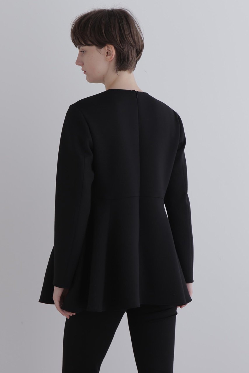 【ル フィル/LE PHIL】のダンボールサイドタックブラウス 人気、トレンドファッション・服の通販 founy(ファニー) 　ファッション　Fashion　レディースファッション　Fashion for Women　トップス・カットソー　Cut & Sew Tops　シャツ・ブラウス・オフィスカジュアル　Elegant Blouses & Button-Ups　スリーブ　Sleeve, Long Sleeve / Short Sleeve　セットアップ　Set-Up, Coordinated Outfit　フォルム　Silhouette, Form　フレア　Flare, Flared　ペプラム　Peplum, Flared Hem　ロング　Long, Long-Length　other-5|ID: prp329100004907351 ipo3291000000036750958