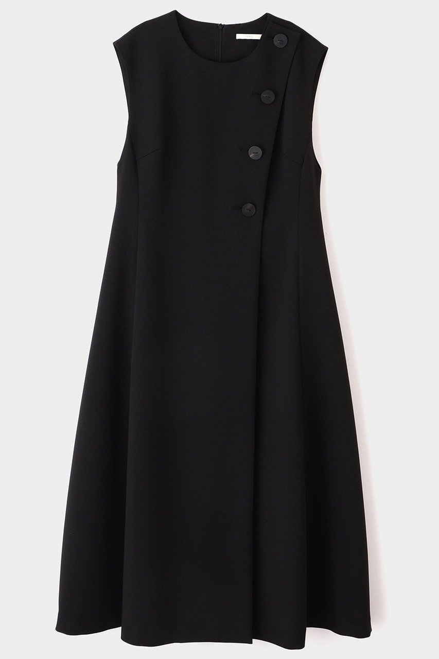 【ル フィル/LE PHIL】のジレロングワンピース 人気、トレンドファッション・服の通販 founy(ファニー) 　ファッション　Fashion　レディースファッション　Fashion for Women　アウター　Coat / Outerwear Collection　ワンピース　Dresses　チュニック　Tunic Tops & Dresses　クラシック　Classic, Timeless Style　ダブル　Double, Double-Breasted　チュニック　Tunic, Long Top　ハイネック　High Neck, Mock Neck　バランス　Balance, Style Balance　フロント　Front, Front Design　ロング　Long, Long-Length　エレガント 上品　Elegant　 other-1|ID: prp329100004907352 ipo3291000000036750962