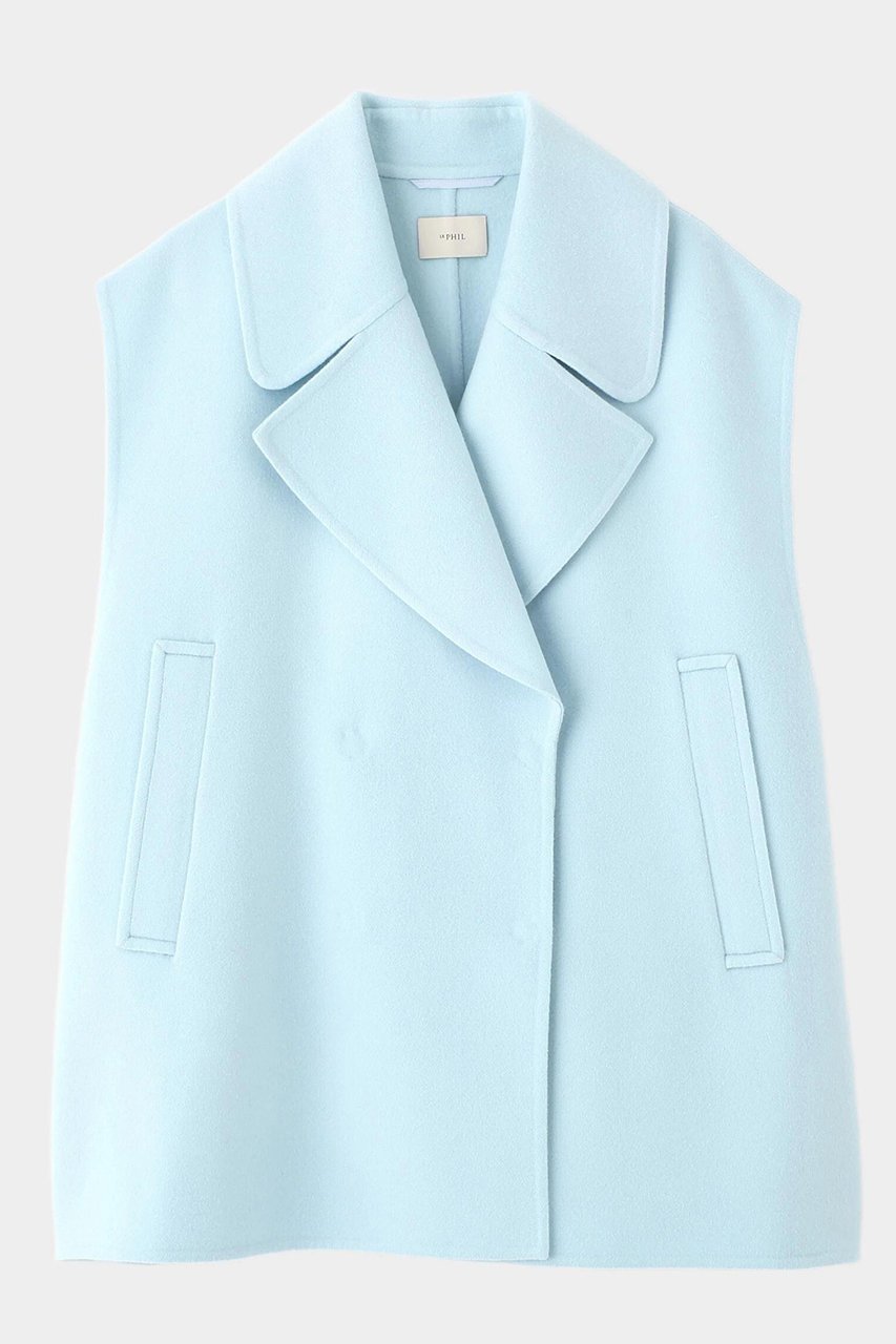 【ル フィル/LE PHIL】のソフトウールリバージレ インテリア・キッズ・メンズ・レディースファッション・服の通販 founy(ファニー) 　ファッション　Fashion　レディースファッション　Fashion for Women　アウター　Coat / Outerwear Collection　レディースジャケット・軽アウター　Jackets　インナー　Innerwear　ショルダー　Shoulder, Shoulder Strap　ジャケット　Jacket, Outerwear　ドロップ　Drop Shoulder, Dropped Style　バランス　Balance, Style Balance　ビッグ　Big, Oversized　フロント　Front, Front Design　今季　This Season, Current Season　ブルー|ID: prp329100004907353 ipo3291000000036750984