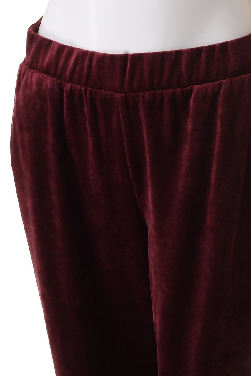 【ハンロ/HANRO】のベロアロングパンツ 人気、トレンドファッション・服の通販 founy(ファニー) 　ファッション　Fashion　レディースファッション　Fashion for Women　パンツ　Pants & Trousers　ストレート　Straight, Straight Cut　セットアップ　Set-Up, Coordinated Outfit　ベロア　Velour, Soft Velvet　ラグジュアリー　Luxury, Elegant　リラックス　Relax, Relaxed Fit　ロング　Long, Long-Length　other-5|ID: prp329100004907360 ipo3291000000036751315