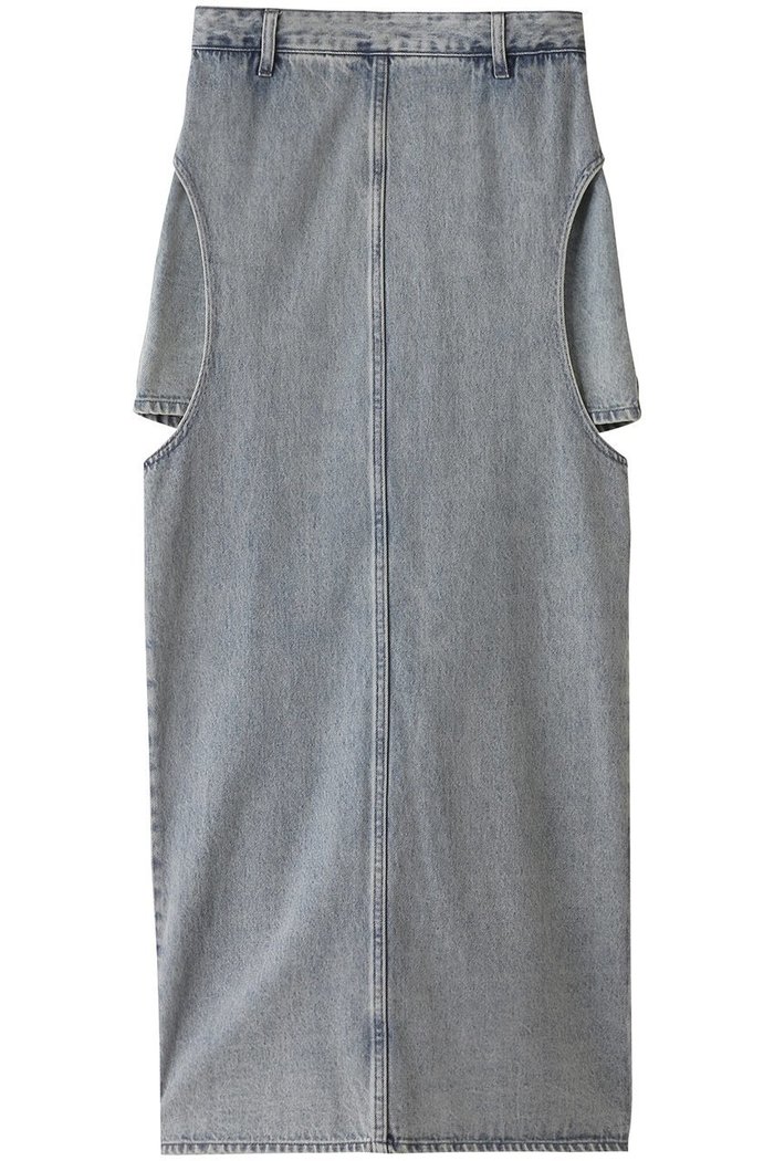 【クラネ/CLANE】のCIRCLE CUT LAYERED DENIM SKIRT/デニムスカート インテリア・キッズ・メンズ・レディースファッション・服の通販 founy(ファニー) https://founy.com/ ファッション Fashion レディースファッション Fashion for Women スカート Skirts デニムスカート・カジュアルスカート Denim Skirts ロングスカート Long Skirts / Maxi & Midi Skirts カットオフ Cut-Off Design サークル Circle, Round Design シンプル Simple, Minimal スリット Slit, Slit Detail デニム Denim, Jeans Material トレンド Trend, Trending Now ロング Long, Long-Length |ID: prp329100004907414 ipo3291000000036752694