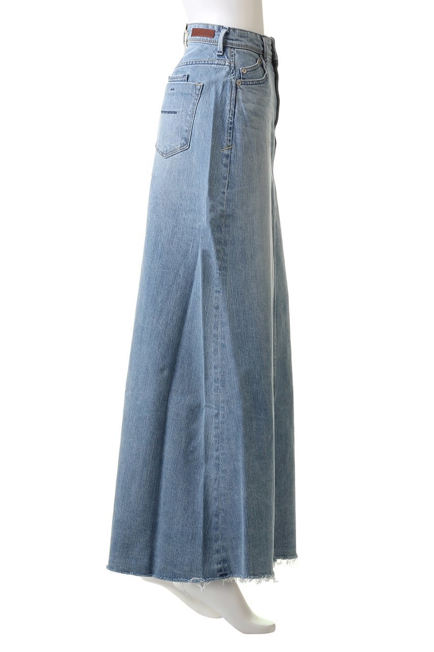 【ヤヌーク/YANUK】のマキシ Aライン スカート 人気、トレンドファッション・服の通販 founy(ファニー) 　ファッション　Fashion　レディースファッション　Fashion for Women　スカート　Skirts　Aライン・フレアスカート　A-Line & Flared Skirts　ロングスカート　Long Skirts / Maxi & Midi Skirts　ストレッチ　Stretch, Stretchy Fabric　デニム　Denim, Jeans Material　フェミニン　Feminine, Girly　マキシ　Maxi, Full Length　ユーズド　Used, Vintage-Look　ロング　Long, Long-Length　定番　Standard, Basic Item　other-3|ID: prp329100004907415 ipo3291000000036752703