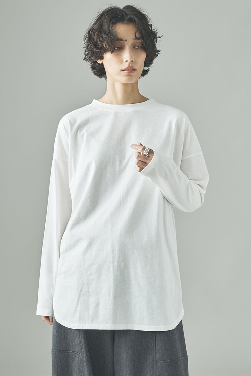 【カレンソロジー/Curensology】のシャツテイルロングTシャツ 人気、トレンドファッション・服の通販 founy(ファニー) 　ファッション　Fashion　レディースファッション　Fashion for Women　トップス・カットソー　Cut & Sew Tops　シャツ・ブラウス・オフィスカジュアル　Elegant Blouses & Button-Ups　ロングTシャツ・Tシャツ　Longline T-Shirts & Tees　カットソー・ベーシックTシャツ　Cut-and-Sewn Tops / Stretch Tees & Basics　おすすめ　Recommended / Our Picks　スリーブ　Sleeve, Long Sleeve / Short Sleeve　ロング　Long, Long-Length　other-2|ID: prp329100004907424 ipo3291000000036752866