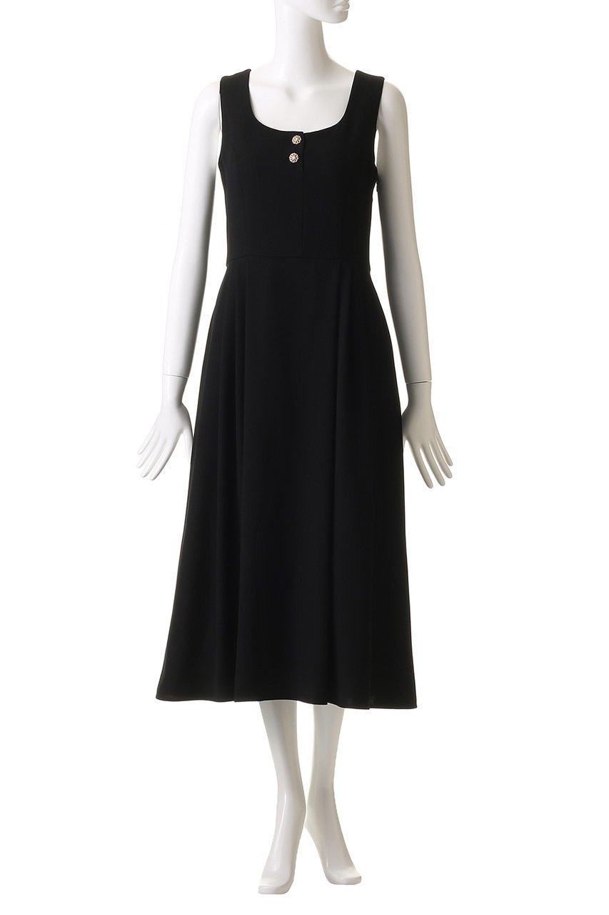 【エムダブリュー/MW】のバック サテン スリーブレス タックドレス 人気、トレンドファッション・服の通販 founy(ファニー) 　ファッション　Fashion　レディースファッション　Fashion for Women　ワンピース　Dresses　フォーマル・パーティードレス・結婚式用ドレス　Elegant & Casual Dresses　チュニック　Tunic Tops & Dresses　キュプラ　Cupro, Eco Fabric　サテン　Satin, Glossy Fabric　シューズ　Shoes, Footwear　スクエア　Square, Square Shape　スリーブ　Sleeve, Long Sleeve / Short Sleeve　チュニック　Tunic, Long Top　ドレス　Dress, One-Piece　フィット　Fit, Slim Fit　フレア　Flare, Flared　ロング　Long, Long-Length　エレガント 上品　Elegant　other-2|ID: prp329100004907425 ipo3291000000036752876