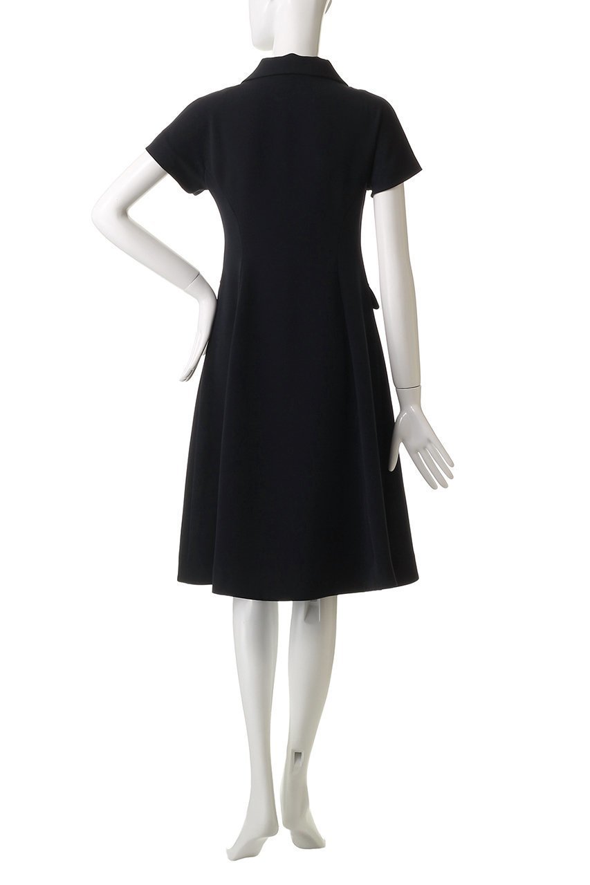 【エムダブリュー/MW】のトリアセテート ダブルボタンドレス 人気、トレンドファッション・服の通販 founy(ファニー) 　ファッション　Fashion　レディースファッション　Fashion for Women　ワンピース　Dresses　フォーマル・パーティードレス・結婚式用ドレス　Elegant & Casual Dresses　チュニック　Tunic Tops & Dresses　ストレッチ　Stretch, Stretchy Fabric　ダブル　Double, Double-Breasted　チュニック　Tunic, Long Top　フェミニン　Feminine, Girly　エレガント 上品　Elegant　other-4|ID: prp329100004907433 ipo3291000000036752981