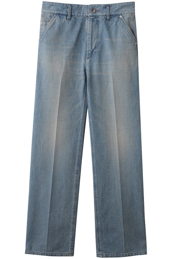 【ザ リラクス/THE RERACS / MEN】の【MEN】デニムストレートパンツ インテリア・キッズ・メンズ・レディースファッション・服の通販 founy(ファニー) https://founy.com/ ファッション Fashion メンズファッション Fashion for Men ボトムス Bottoms デニムパンツ・ジーンズ Denim Pants スウェット / スエット Sweatshirt, Sweatwear ストレート Straight, Straight Cut センター Center, Center Line デニム Denim, Jeans Material モダン Modern, Contemporary |ID: prp329100004907438 ipo3291000000036753018