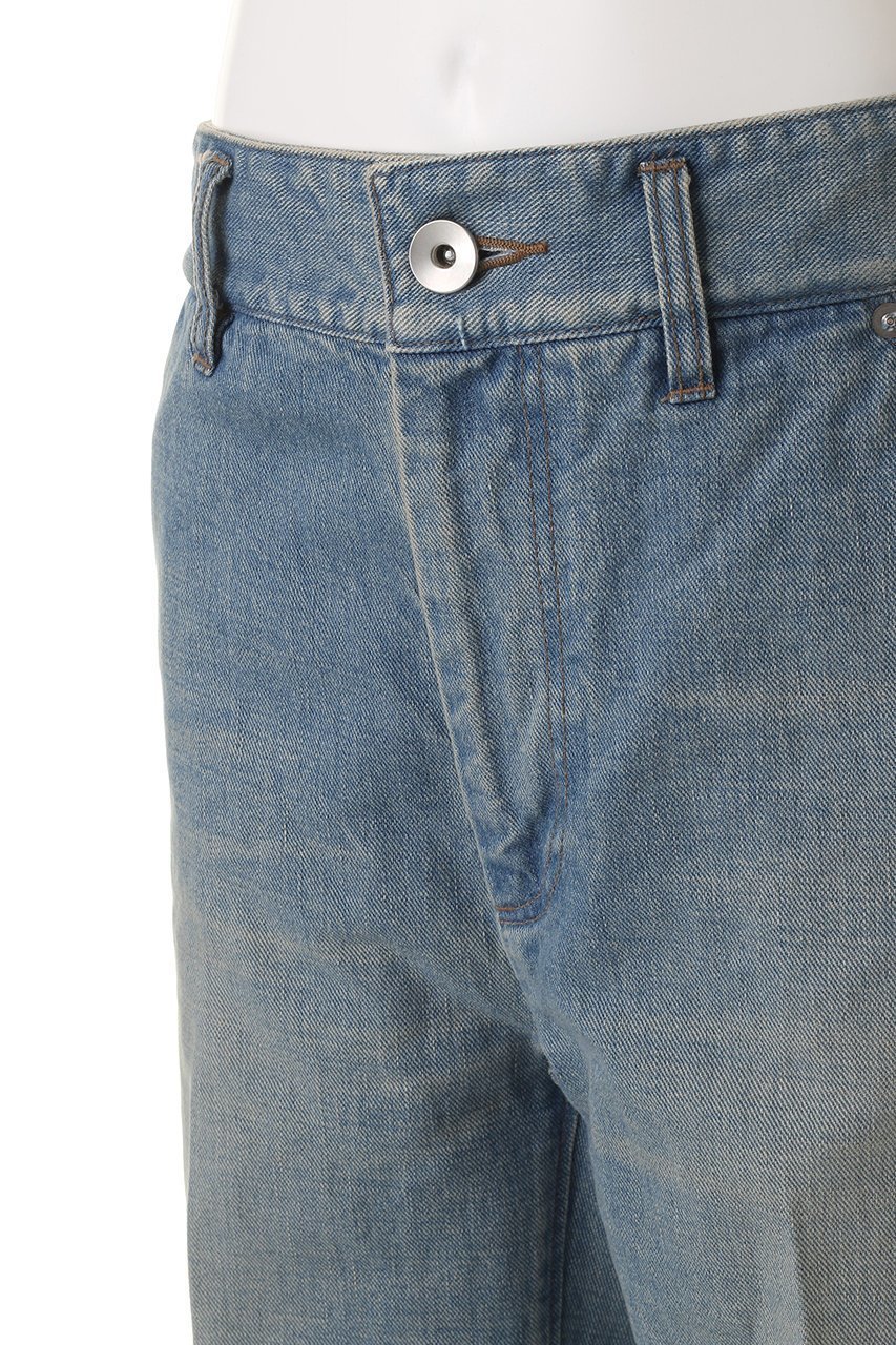 【ザ リラクス/THE RERACS / MEN】の【MEN】デニムストレートパンツ 人気、トレンドファッション・服の通販 founy(ファニー) 　ファッション　Fashion　メンズファッション　Fashion for Men　ボトムス　Bottoms　デニムパンツ・ジーンズ　Denim Pants　スウェット / スエット　Sweatshirt, Sweatwear　ストレート　Straight, Straight Cut　センター　Center, Center Line　デニム　Denim, Jeans Material　モダン　Modern, Contemporary　other-5|ID: prp329100004907438 ipo3291000000036753023