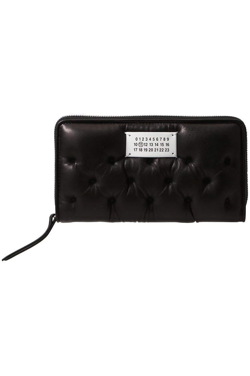 【メゾン マルジェラ/MAISON MARGIELA】の【UNISEX】グラム スラム エンブロイダリー ロングウォレット インテリア・キッズ・メンズ・レディースファッション・服の通販 founy(ファニー) 　ファッション　Fashion　レディースファッション　Fashion for Women　ミニ財布・二つ折り財布　Wallets & Card Cases　ユニセックス　Unisex, Genderless　ウォレット　Wallet　エンブロイダリー　Embroidery Design　キルティング　Quilted, Quilting　ポケット　Pocket, Pocket Detail　財布　Wallet, Purse　ブラック|ID: prp329100004907449 ipo3291000000036753136