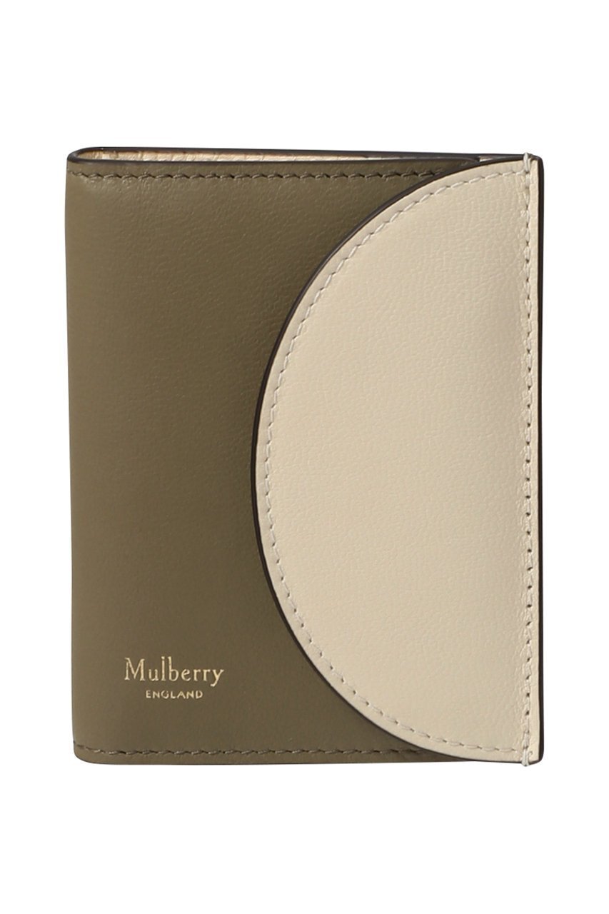 【マルベリー/Mulberry】のCOMPACT BICOLOUR BIFOLD WALLET インテリア・キッズ・メンズ・レディースファッション・服の通販 founy(ファニー) 　ファッション　Fashion　レディースファッション　Fashion for Women　ミニ財布・二つ折り財布　Wallets & Card Cases　バッグ　Bags　なめらか　Smooth, Silky Texture　コンパクト　Compact, Small Size　ブロック　Block, Solid Block Pattern　モダン　Modern, Contemporary　財布　Wallet, Purse　エッグシェル×リネングリーン|ID: prp329100004907450 ipo3291000000036753143