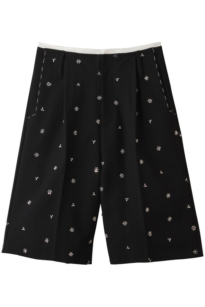 【メゾンスペシャル/MAISON SPECIAL】のSequin Flower Shorts/スパンコールフラワーハーフパンツ インテリア・キッズ・メンズ・レディースファッション・服の通販 founy(ファニー) https://founy.com/ ファッション Fashion レディースファッション Fashion for Women パンツ Pants & Trousers ショートパンツ・ハーフパンツ High-Waisted & Relaxed Shorts ショート Short, Short Length スパンコール Sequins, Sequin Embellishment ハンド Hand, Handmade ハーフ Half, Half-Length バランス Balance, Style Balance フラワー Flower, Floral エレガント 上品 Elegant A/W・秋冬 Autumn/Winter |ID: prp329100004907459 ipo3291000000036753337