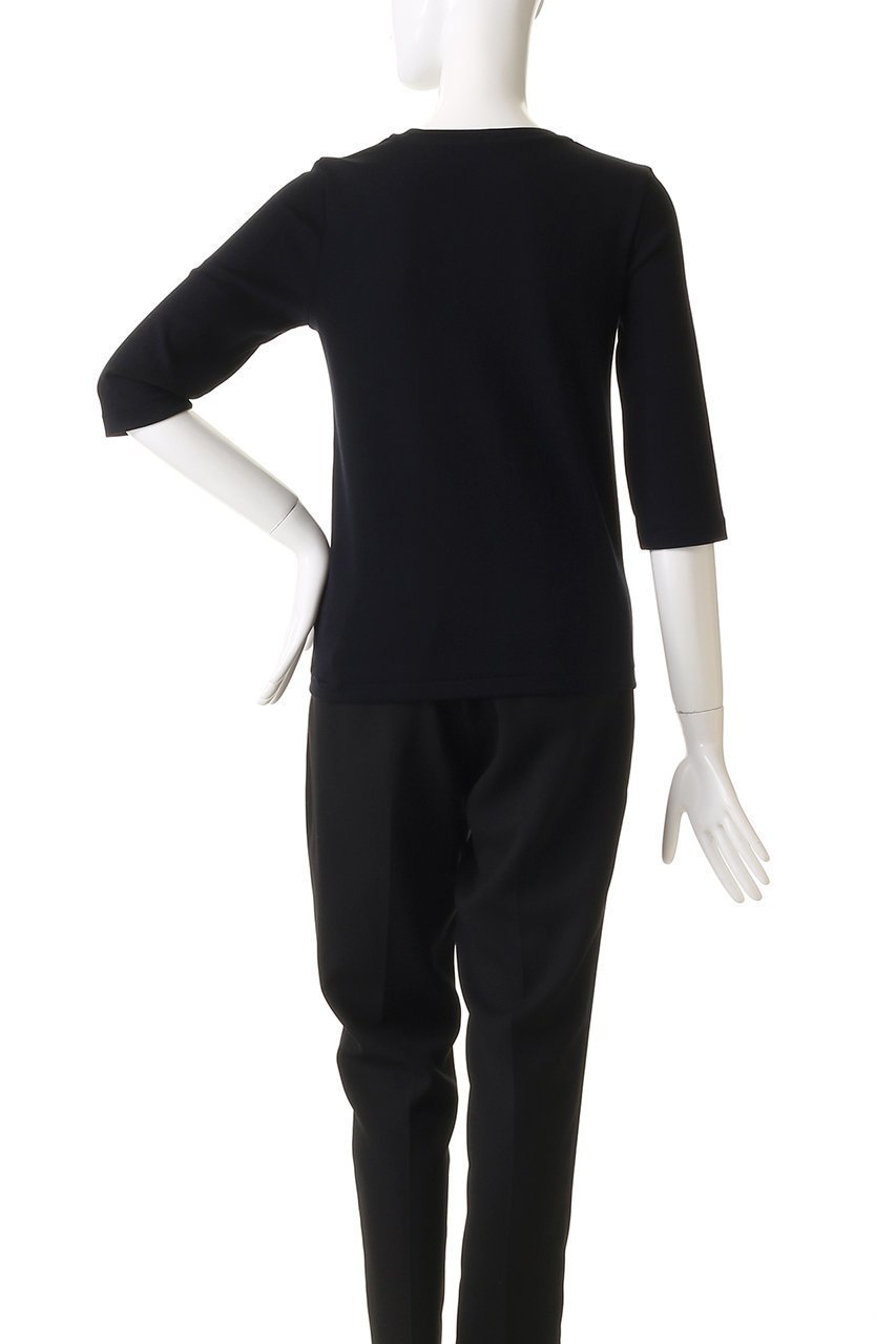 【マルティニーク/martinique】の《定番》フライス5分袖プルオーバー 人気、トレンドファッション・服の通販 founy(ファニー) 　ファッション　Fashion　レディースファッション　Fashion for Women　トップス・カットソー　Cut & Sew Tops　シャツ・ブラウス・オフィスカジュアル　Elegant Blouses & Button-Ups　ロングTシャツ・Tシャツ　Longline T-Shirts & Tees　カジュアルプルオーバー・ニットトップス　Pullovers & Knit Tops / Casual Pullovers　カットソー・ベーシックTシャツ　Cut-and-Sewn Tops / Stretch Tees & Basics　インナー　Innerwear　ショート　Short, Short Length　シンプル　Simple, Minimal　スリーブ　Sleeve, Long Sleeve / Short Sleeve　フィット　Fit, Slim Fit　ベーシック　Basic, Essential　定番　Standard, Basic Item　other-4|ID: prp329100004907463 ipo3291000000036753384